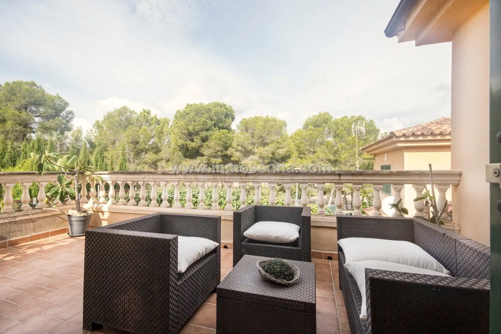 Terraza de Casa adosada en venta en Calvià con Terraza y TV