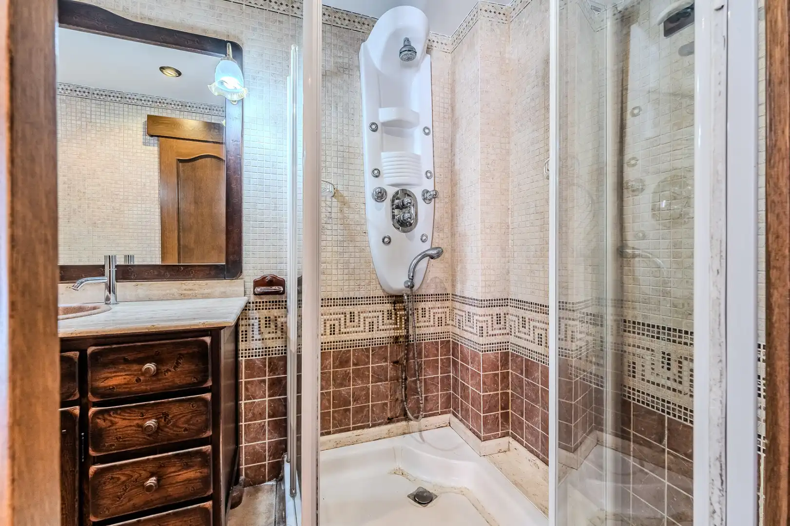 Bathroom of Flat for sale in Burriana / Borriana  with Air Conditioner, Heating and Terrace