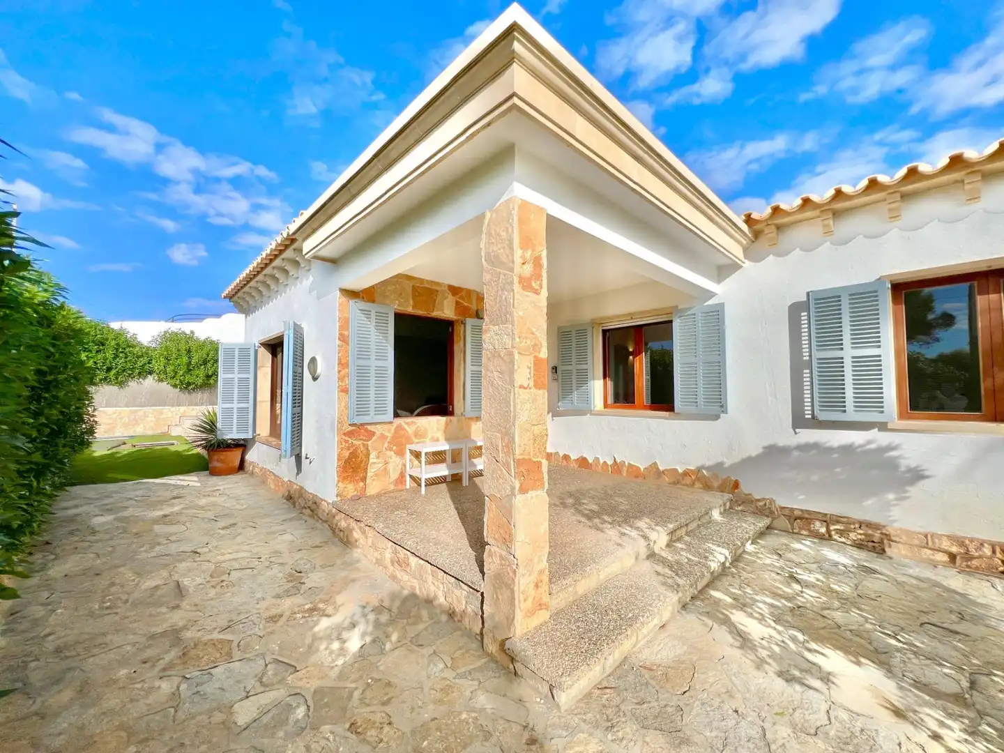 Vista exterior de Casa o chalet de alquiler en Santanyí con Aire acondicionado, Calefacción y Jardín privado