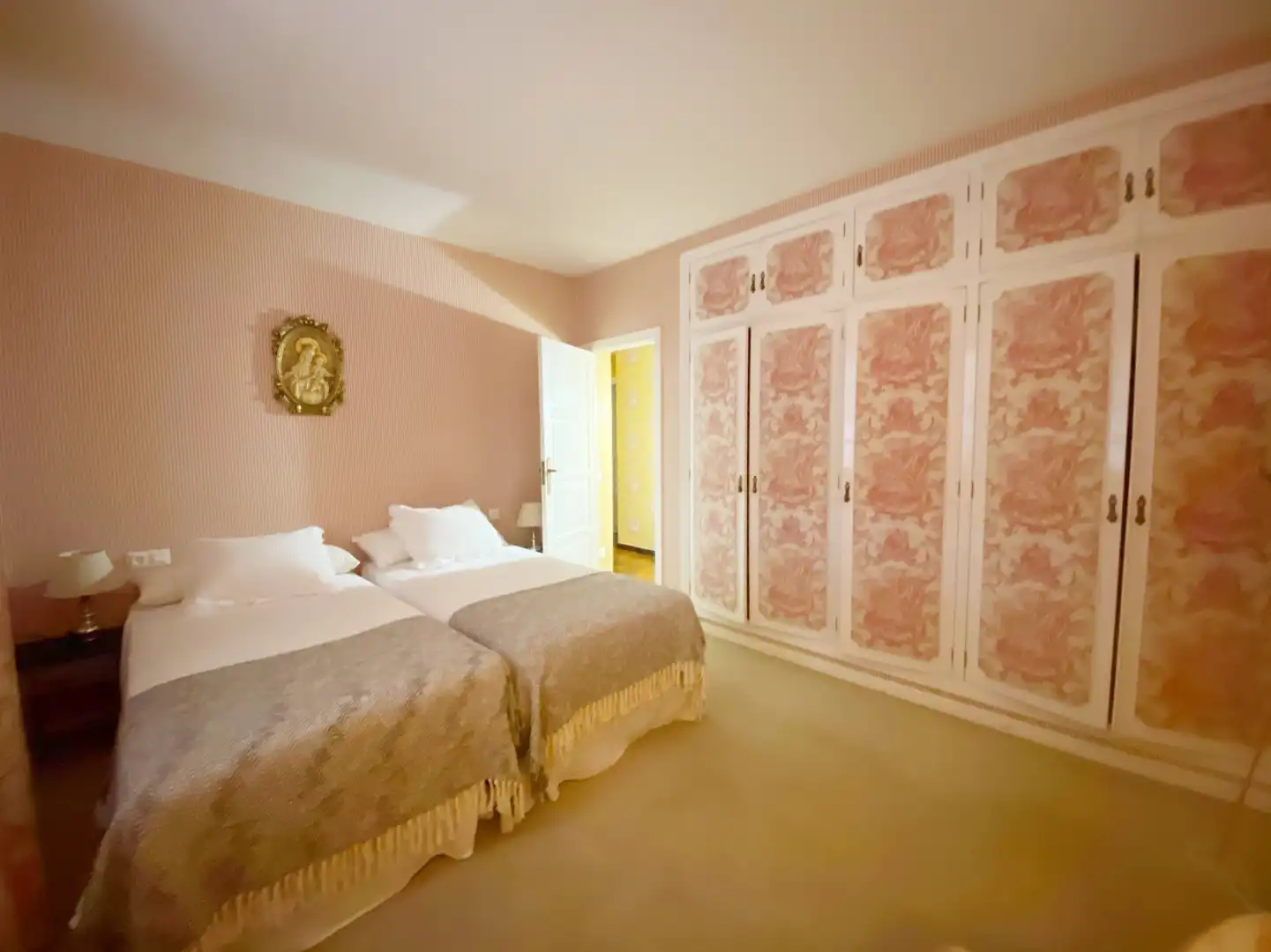 Schlafzimmer von Haus oder Chalet zur Miete in Gijón  mit Heizung, Privatgarten und Terrasse