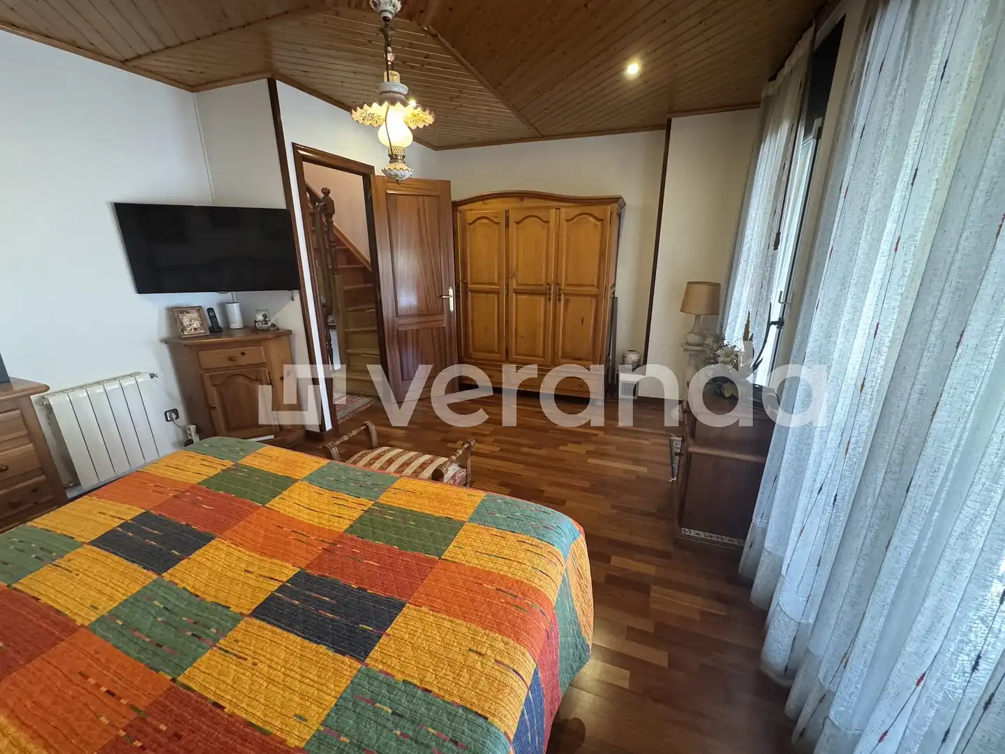 Dormitori de Casa adosada en venda en Ripollet amb Calefacció, Traster i Balcó