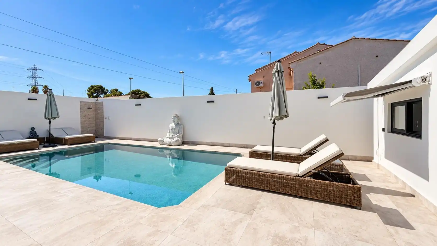 Piscina de Casa o chalet en venta en El Carme - Sant Agustí - Bonavista