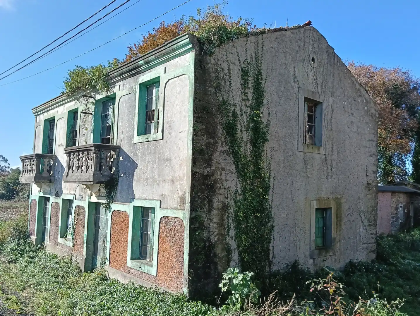 Vista exterior de Casa o chalet en venta en Mesía con Jardín privado