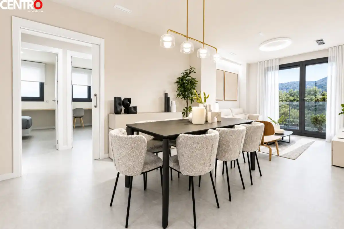 Comedor de Piso en venta en Huétor Vega con Aire acondicionado, Calefacción y Jardín privado
