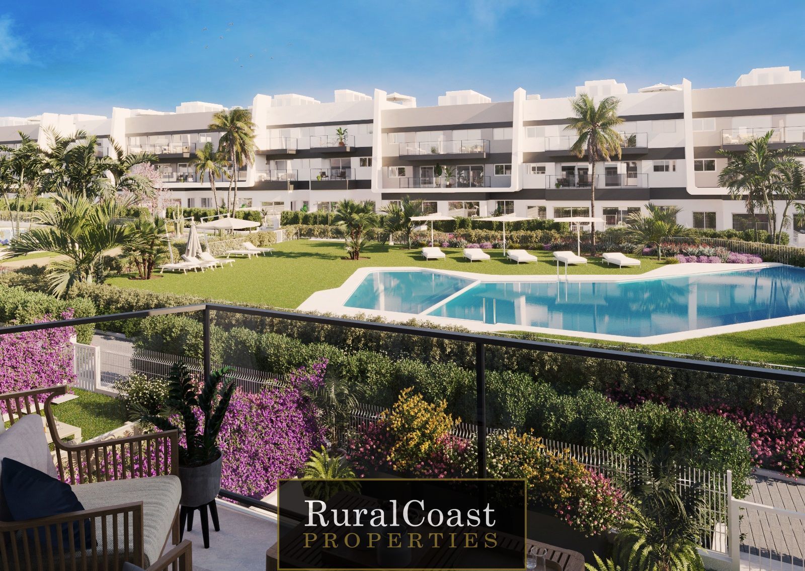 Exterior view of Flat for sale in Santa Pola  with Air Conditioner, Heating and Storage room