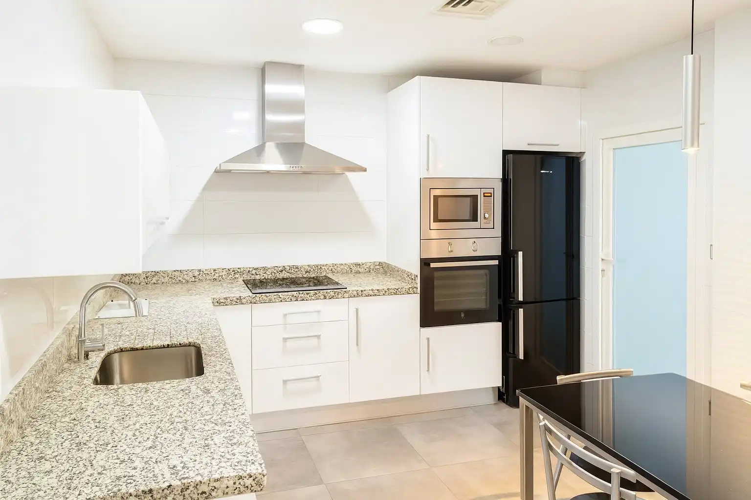Kitchen of Flat for rent in Murcia  with Air Conditioner, Heating and Furnished