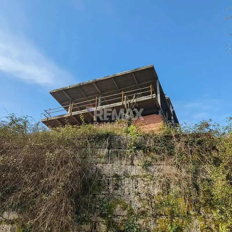 Vista exterior de Casa o xalet en venda en Vilaboa amb Jardí privat, Terrassa i Traster