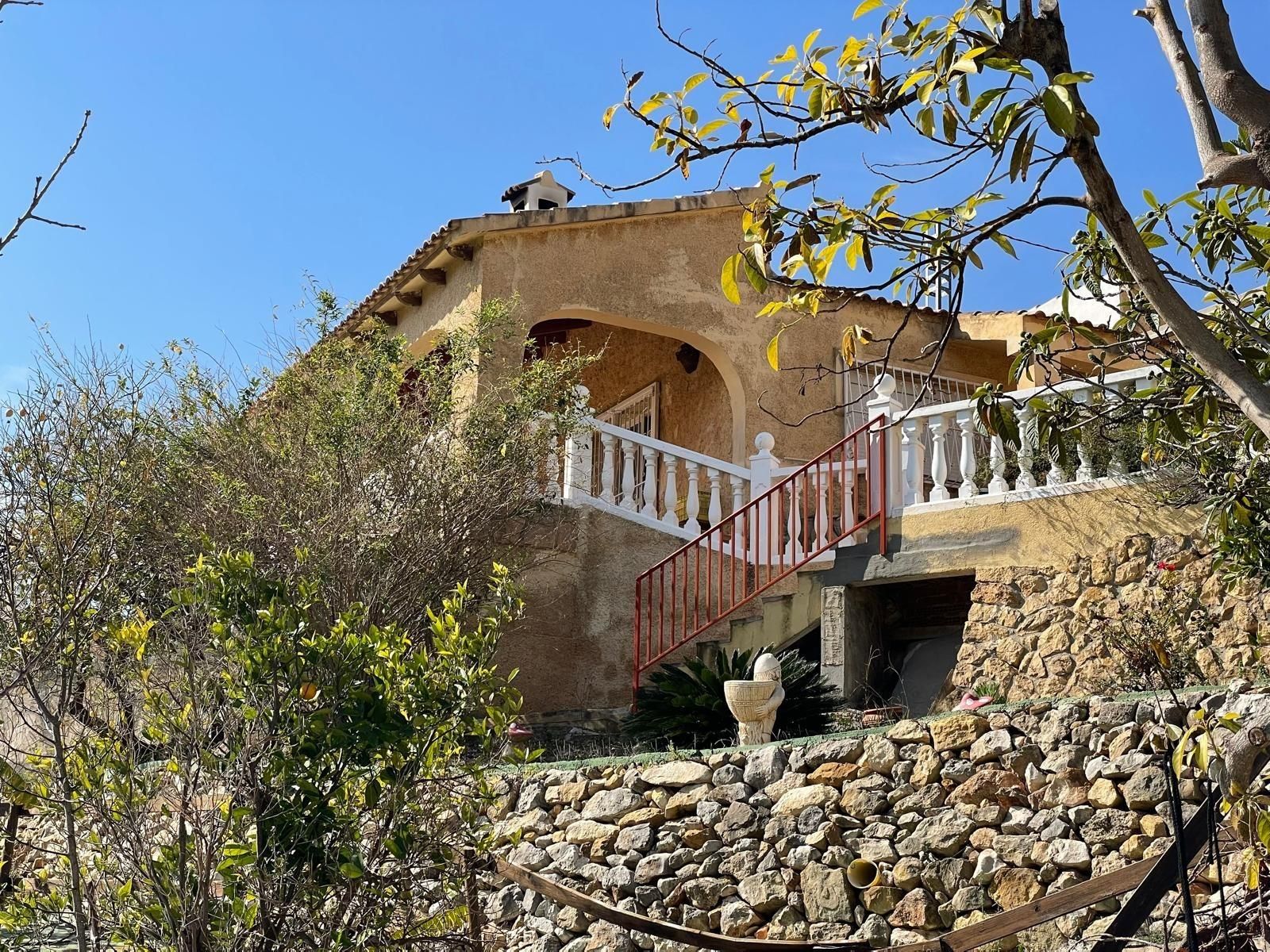 Exterior view of Country house for sale in Bolulla  with Terrace and Swimming Pool