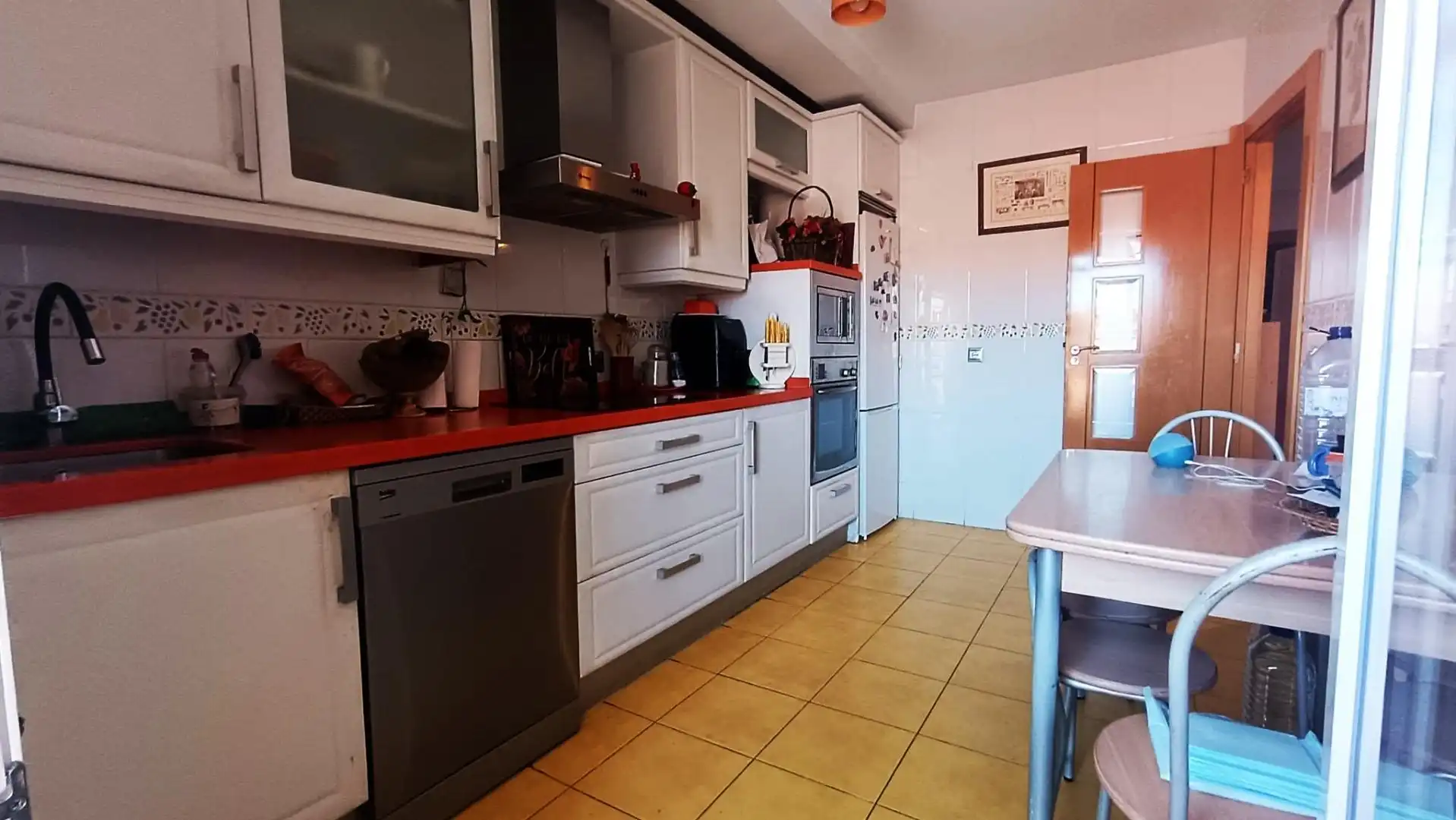 Küche von Wohnung zum Verkauf in Zamora Capital  mit Heizung, Parkett und Terrasse
