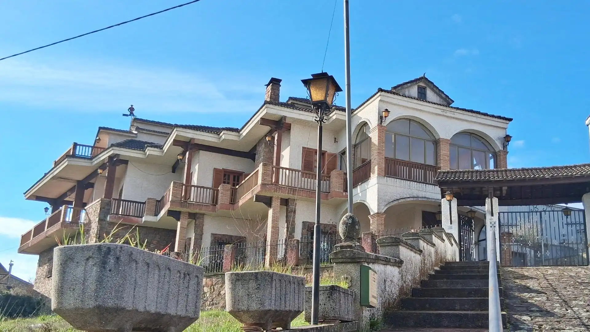 Vista exterior de Casa o chalet en venta en Sotoserrano con Calefacción, Terraza y Trastero