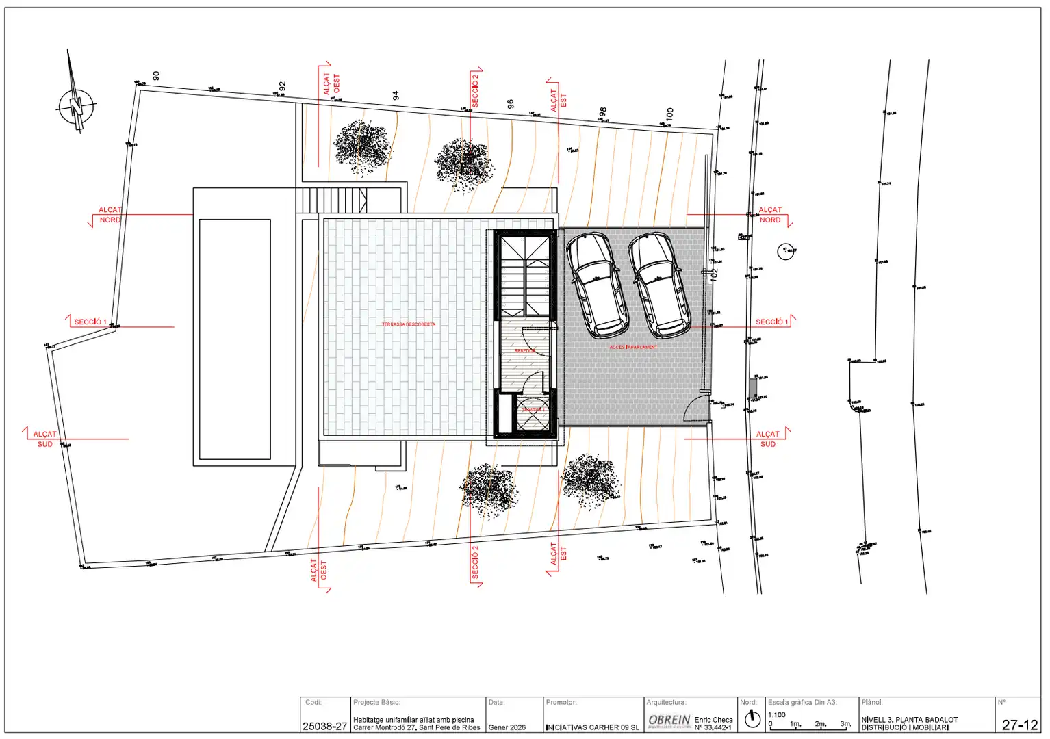 Chalet con piscina en venta en Carrer Montrodo, imagen 13