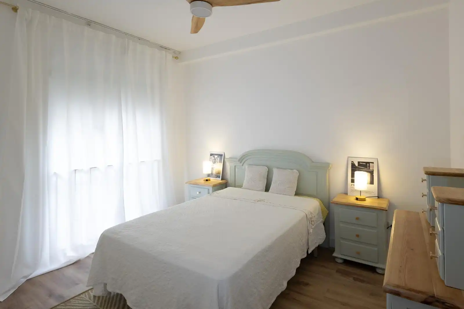 Bedroom of Apartments for rent in Algeciras  with Private garden, Terrace and Furnished