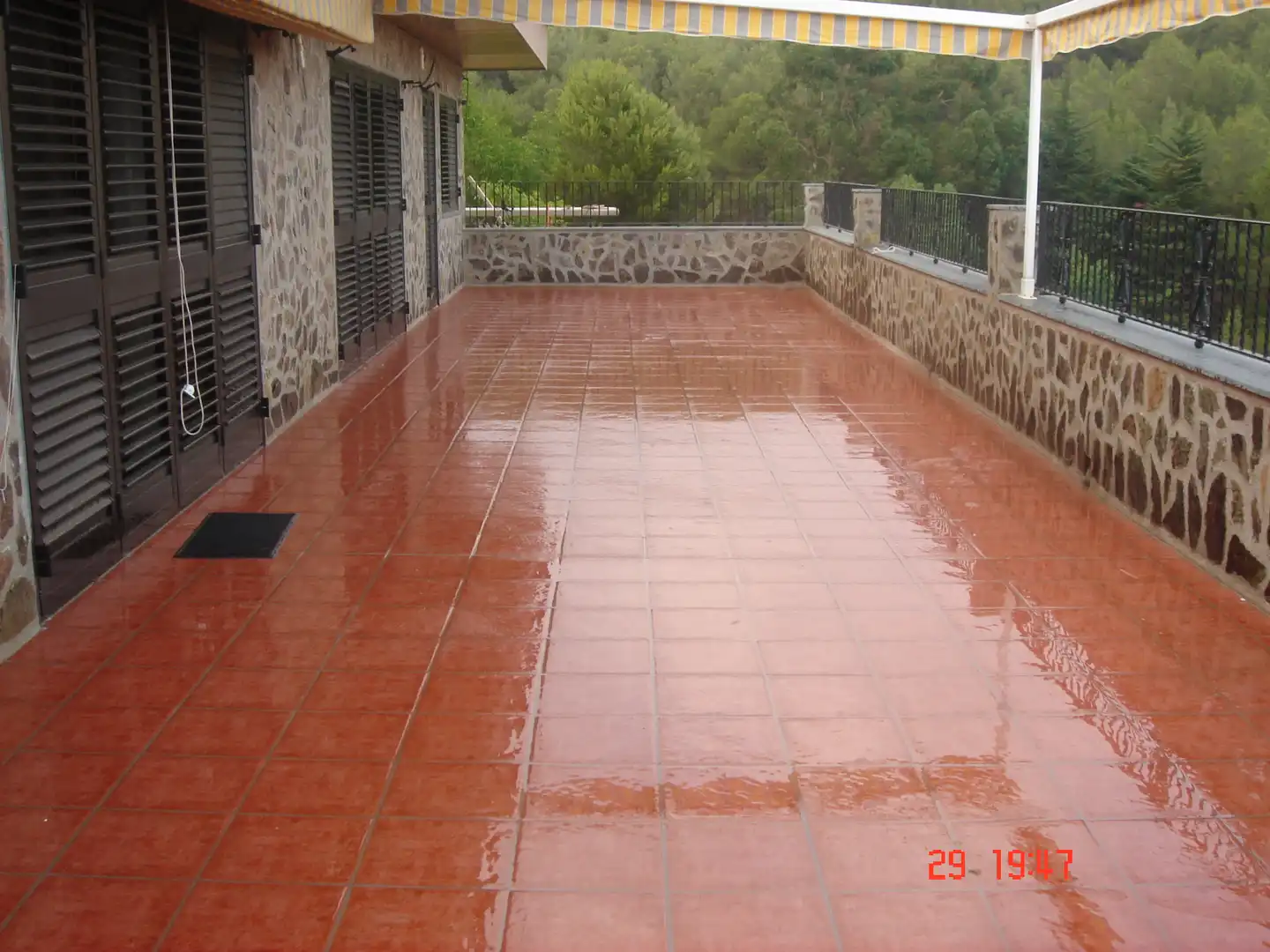 Terraza de Finca rústica en venta en Almoster con Calefacción, Terraza y Piscina