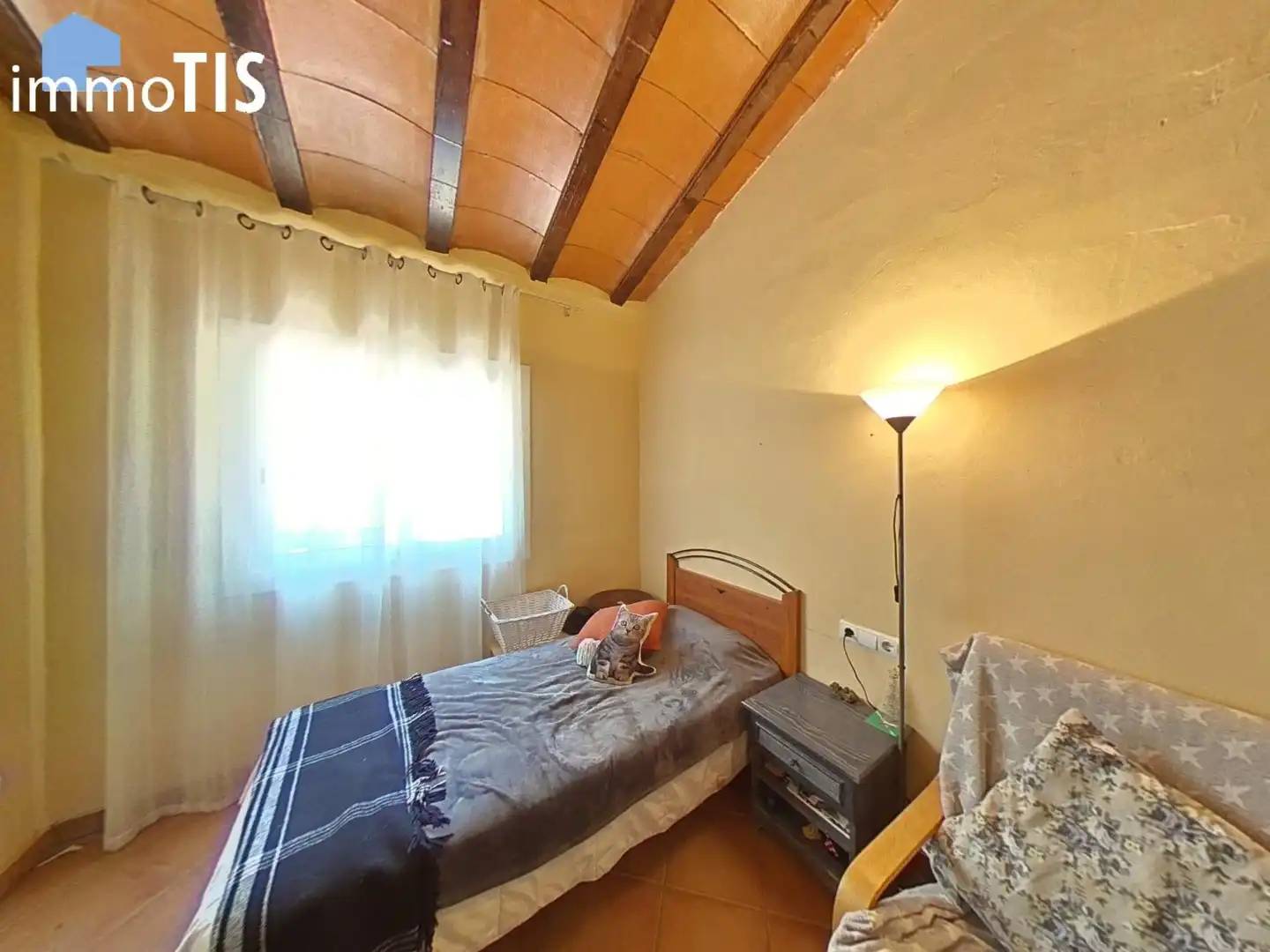 Dormitori de Casa o xalet en venda en Cubelles amb Aire condicionat, Jardí privat i Terrassa