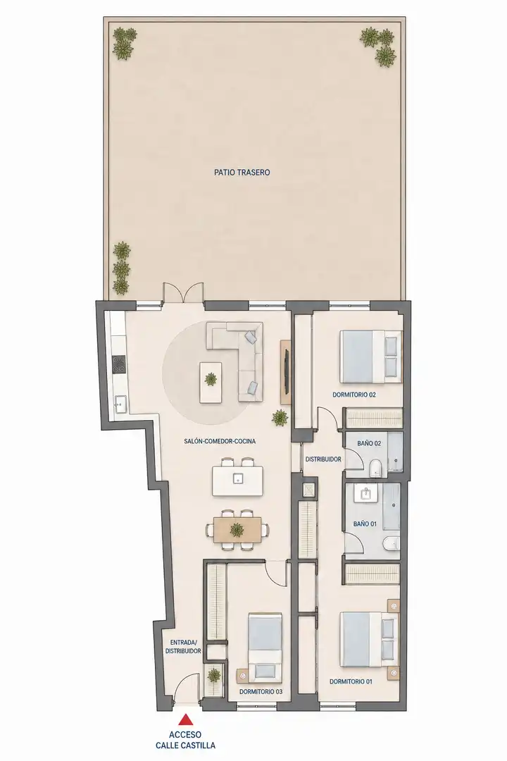 Ground floor with lift for sale in Tetuán, imagen 32