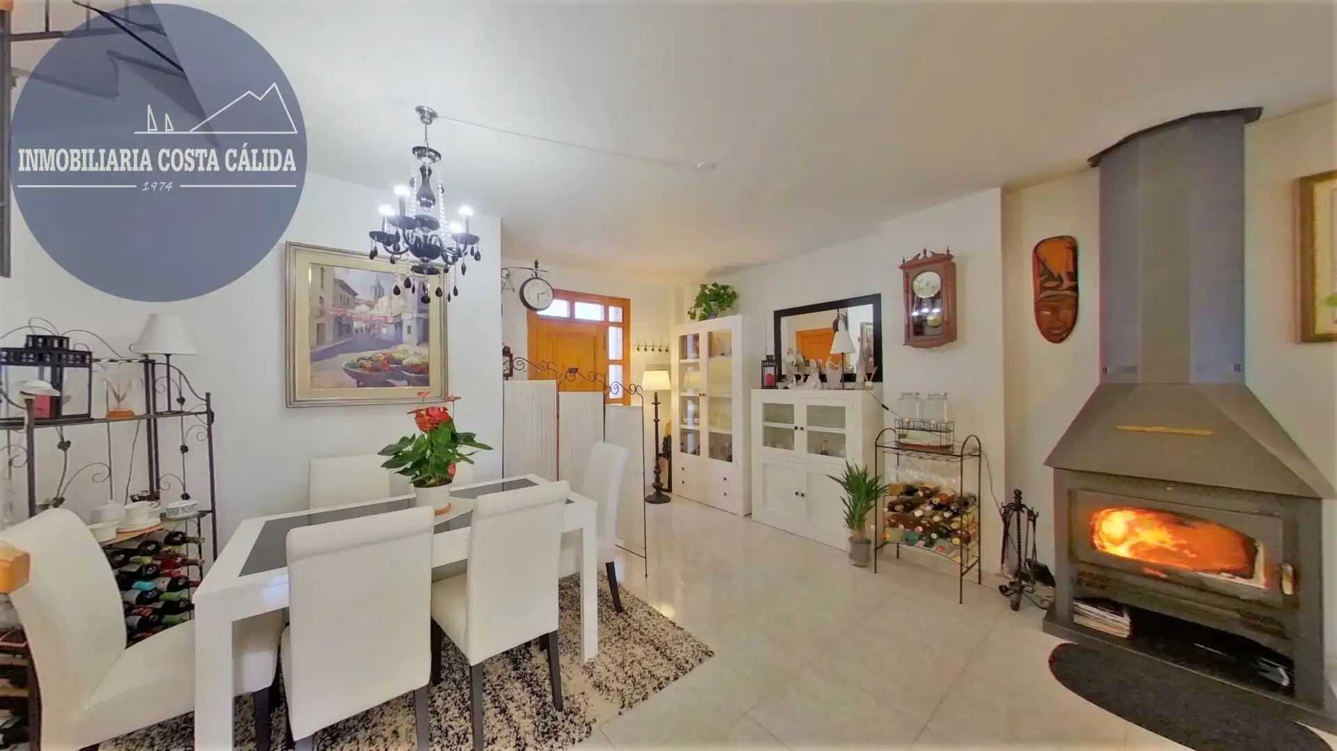 Comedor de Dúplex en venta en Águilas con Aire acondicionado, Calefacción y Jardín privado