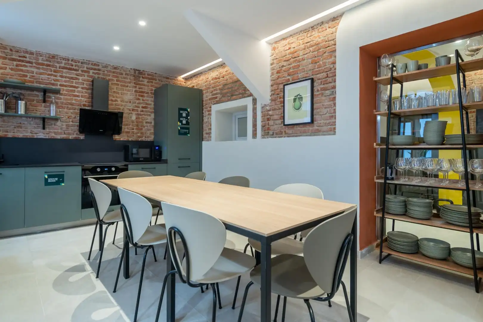 Dining room of Apartments for rent in Madrid  with Air Conditioner, Heating and Terrace