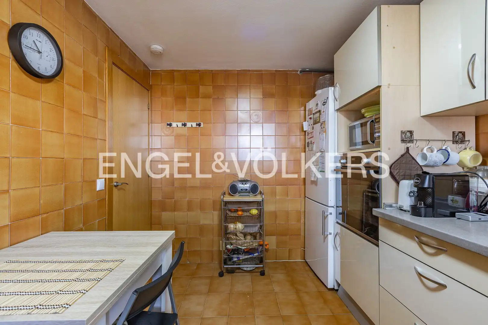 Cocina de Ático en venta en Sant Cugat del Vallès con Aire acondicionado, Calefacción y Terraza