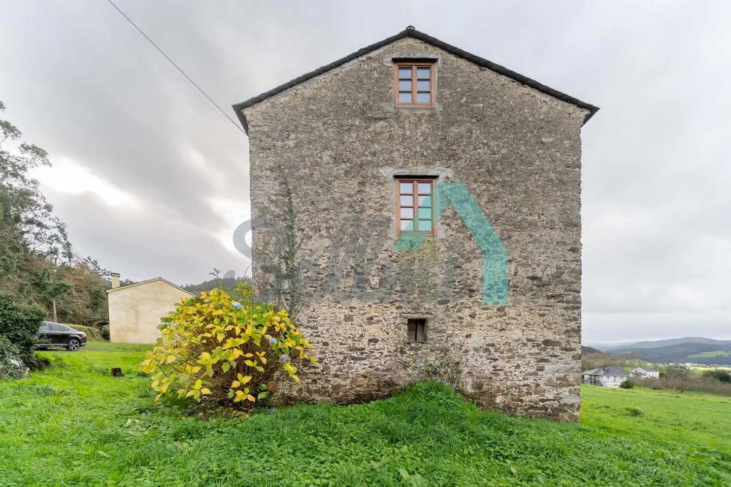 Vista exterior de Casa o chalet en venta en Castropol con Jardín privado y Parquet
