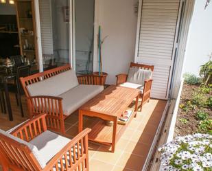 Terrassa de Apartament de lloguer en Castell-Platja d'Aro amb Aire condicionat, Calefacció i Parquet