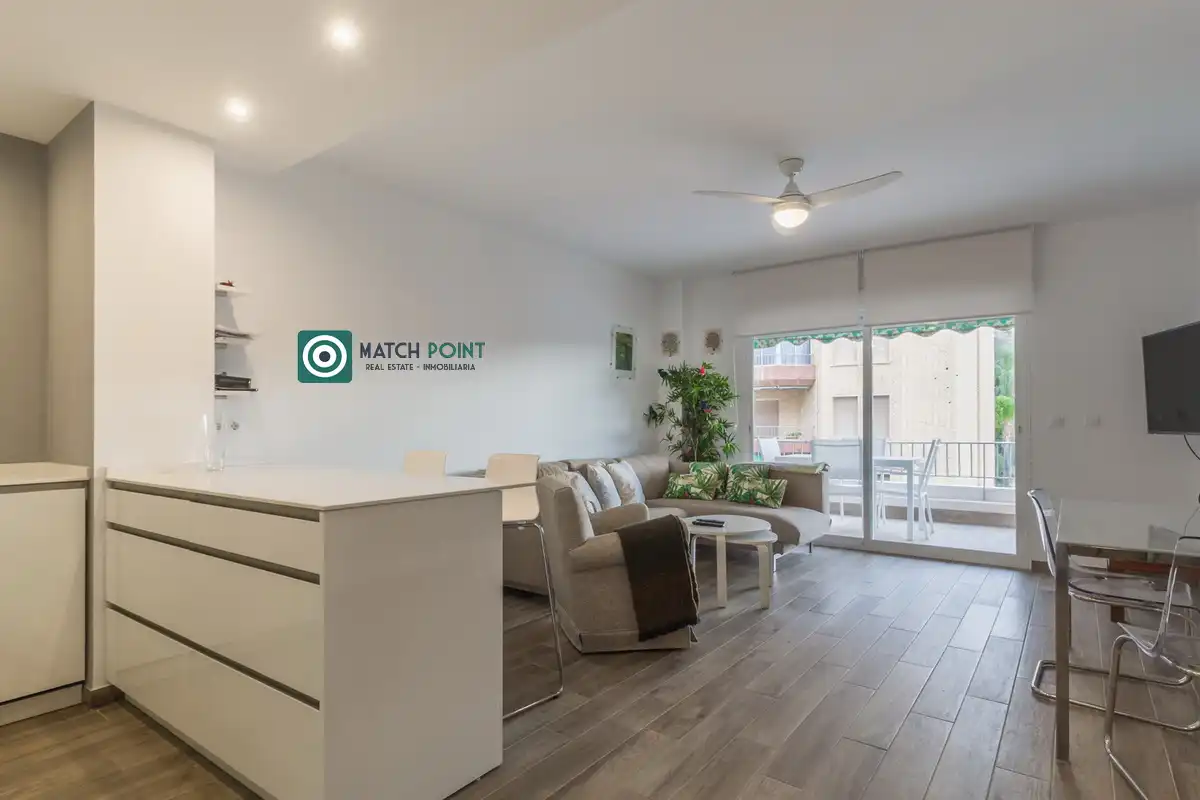 Living room of Flat for rent in Almuñécar  with Furnished