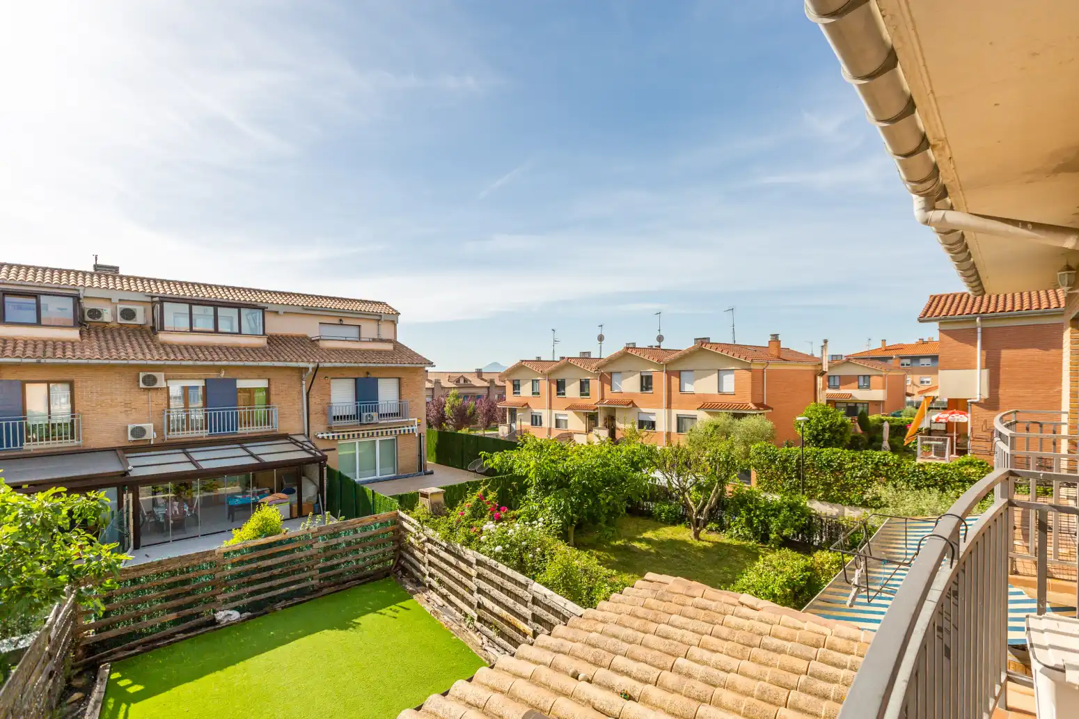 Terrace of Detached homes for sale in Berrioplano / Berriobeiti  with Heating, Terrace and Furnished