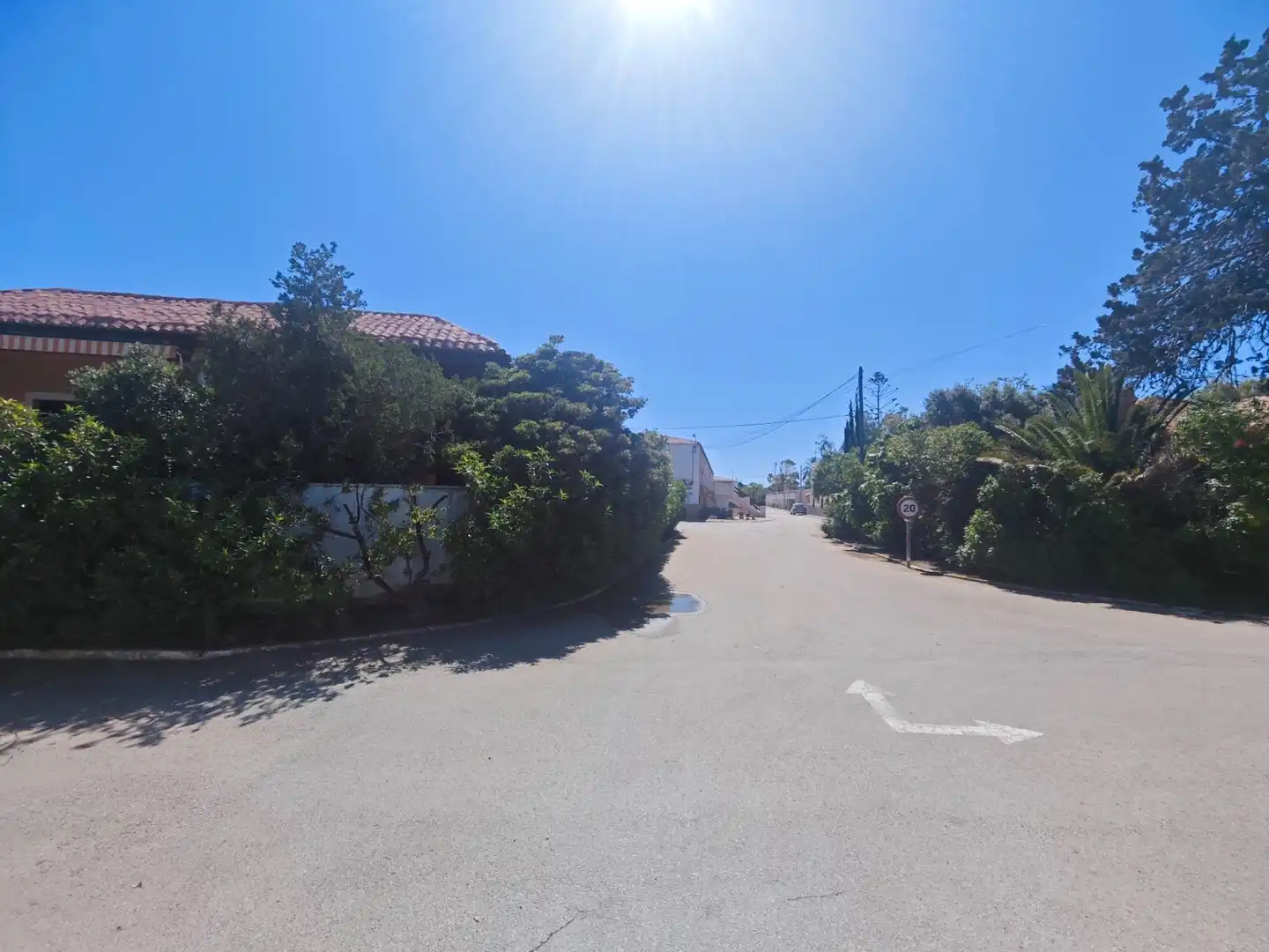 Vista exterior de Casa o xalet en venda en Cartagena amb Jardí privat, Terrassa i Moblat