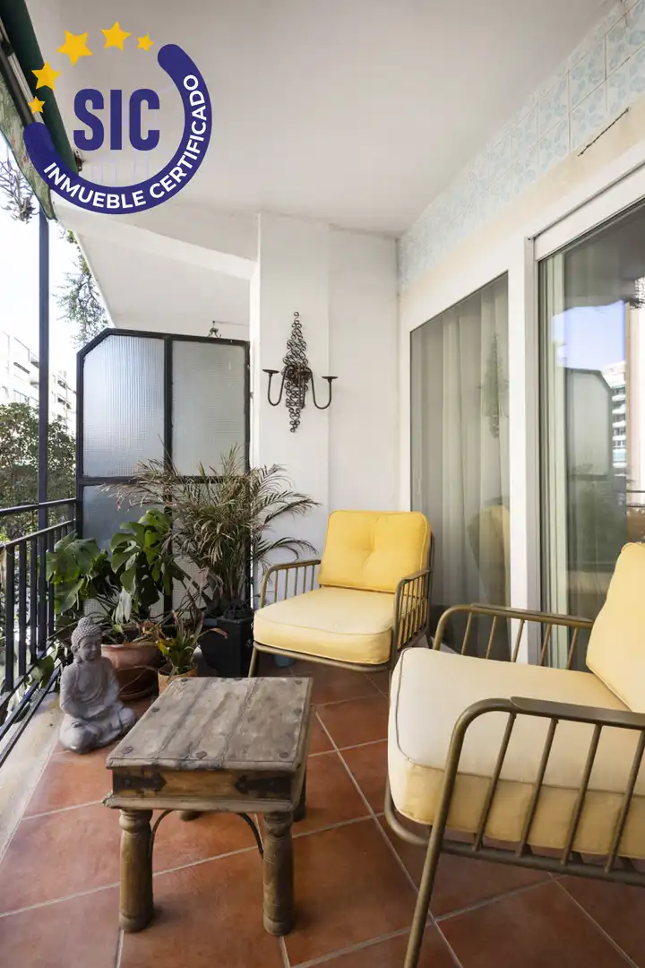 Balcony of Flat for sale in Valencia  with Air Conditioner and Terrace
