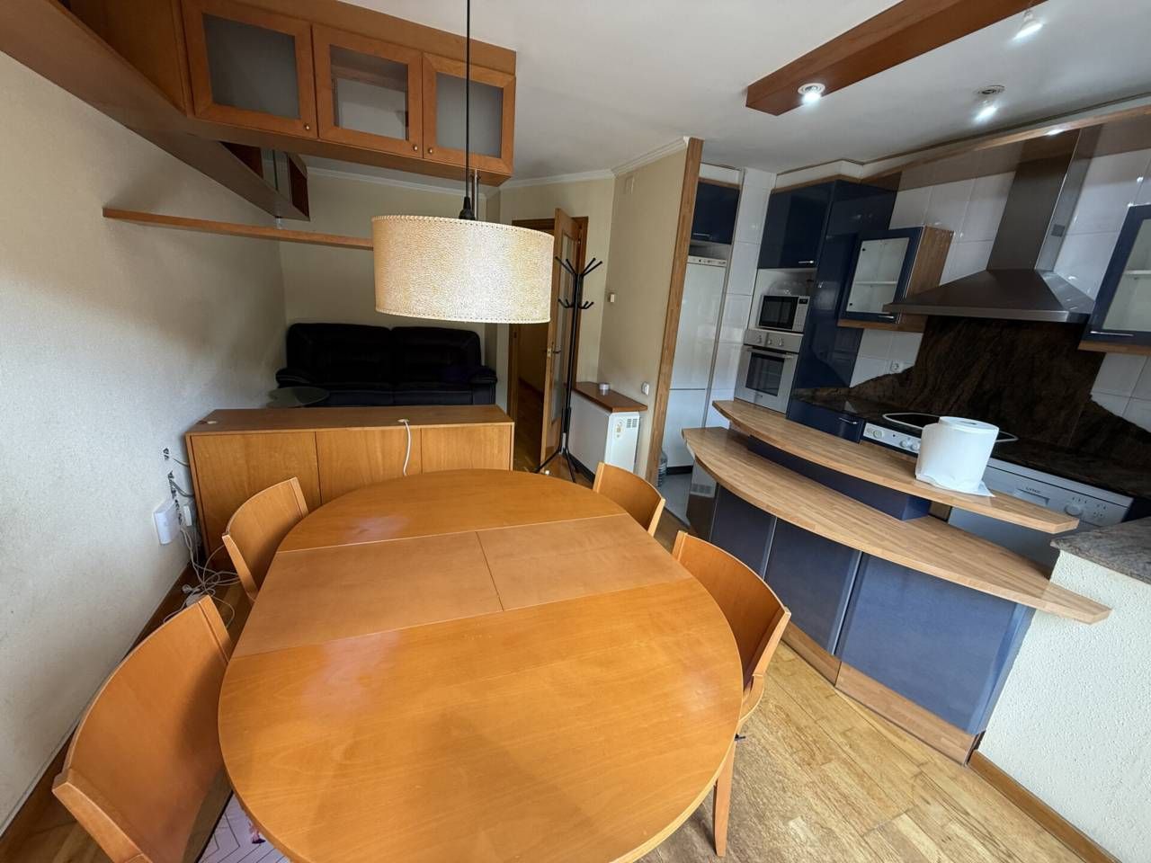 Dining room of Flat to rent in Terrassa  with Heating, Furnished and Balcony