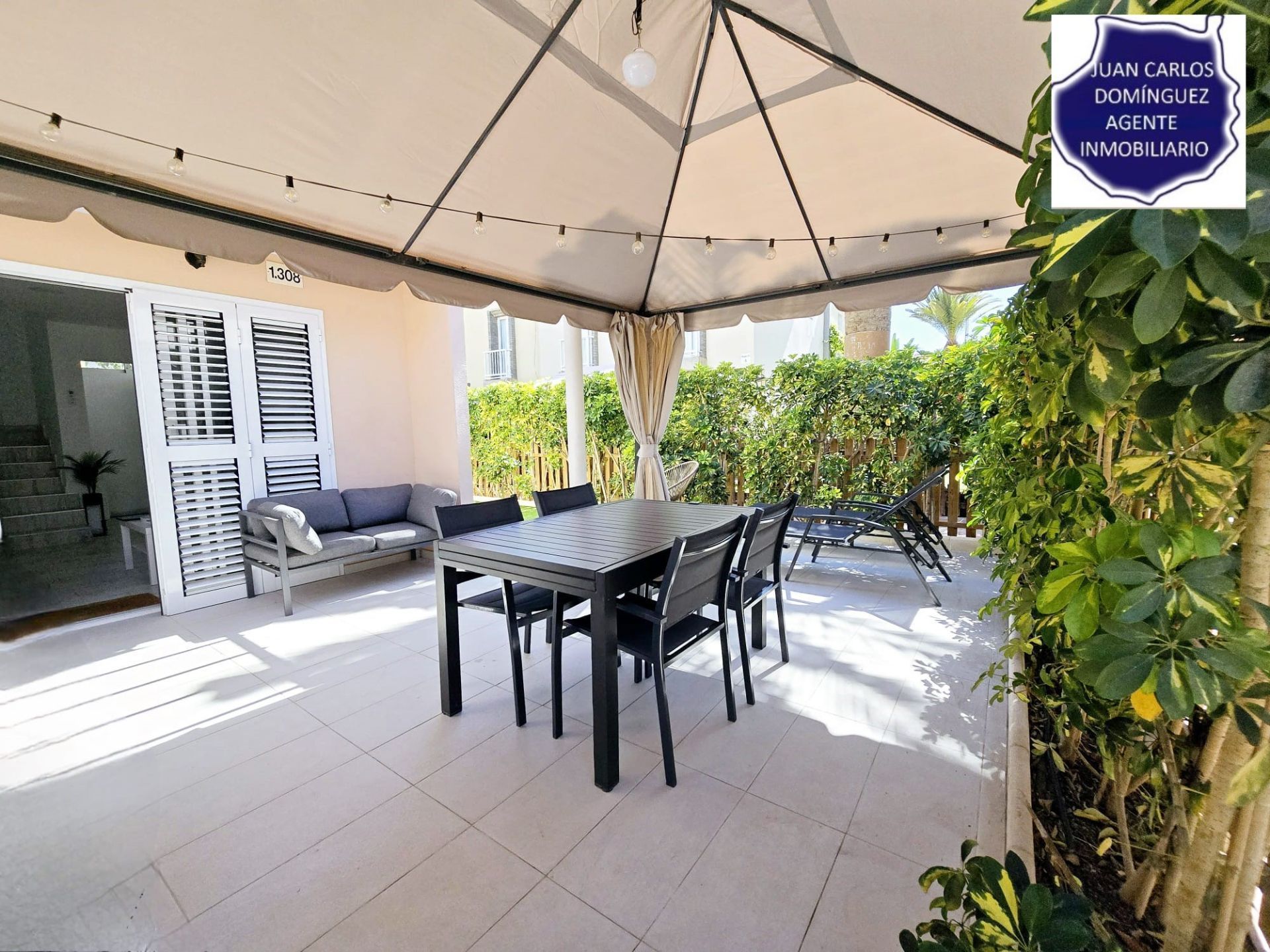 Terrace of Houses for rent in San Bartolomé de Tirajana  with Air Conditioner, Private garden and Terrace