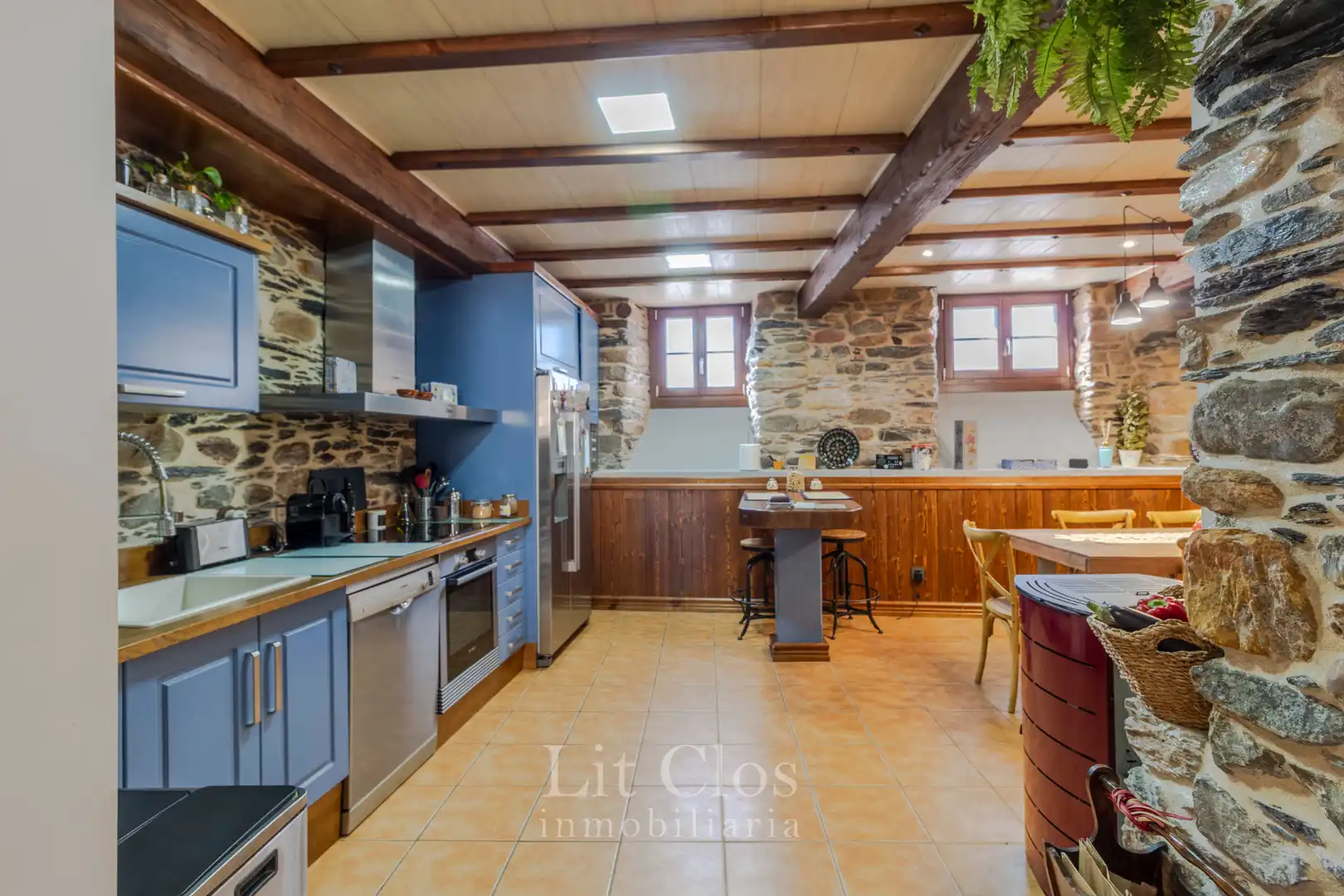 Cocina de Casa adosada en venta en O Barco de Valdeorras   con Internet