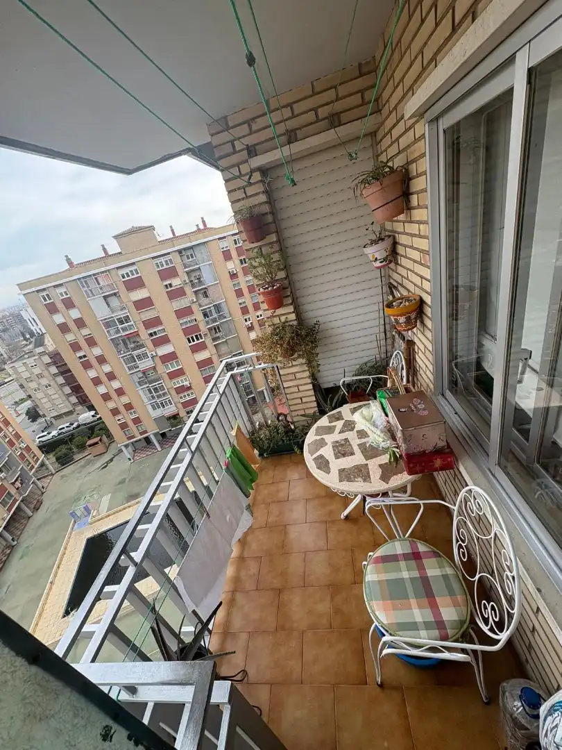 Terraza de Piso en venta en Zaragoza con Calefacción, Jardín privado y Terraza