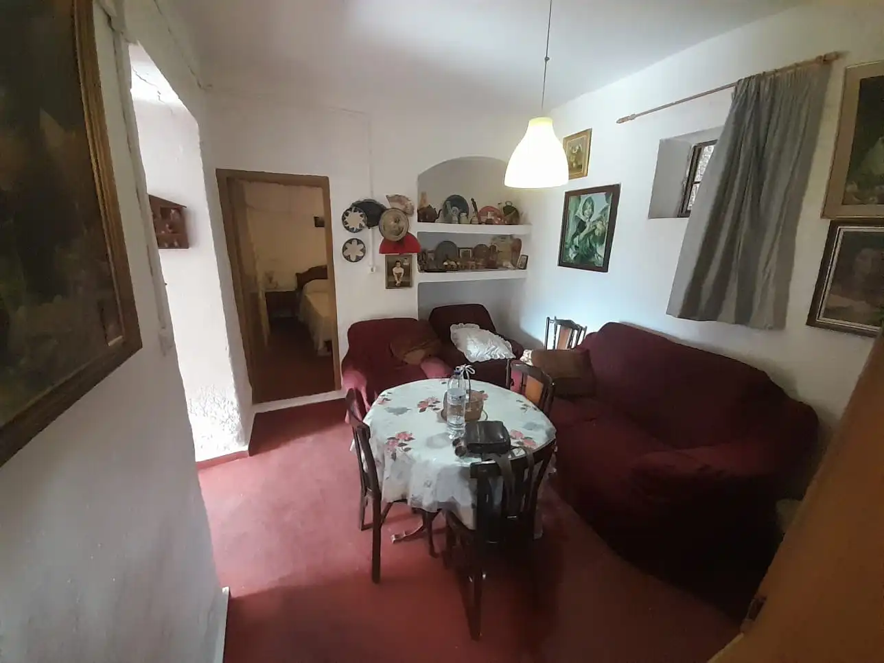 Sala de estar de Finca rústica en venta en Ohanes con Jardín privado, Terraza y Amueblado