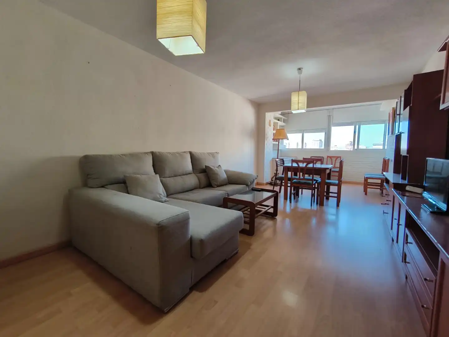 Sala de estar de Piso de alquiler en Murcia con Aire acondicionado, Calefacción y Terraza