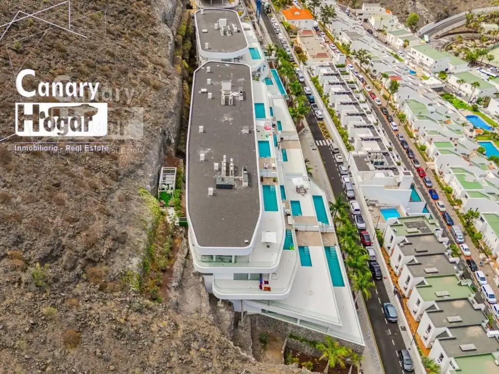 Vista exterior de Ático en venta en Santiago del Teide con Jardín privado y Piscina