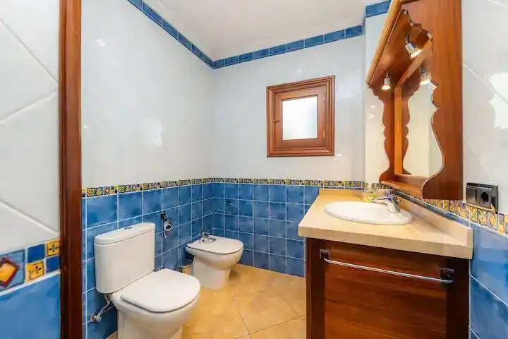 Bany de Casa adosada en venda en Manacor amb Aire condicionat, Calefacció i Jardí privat