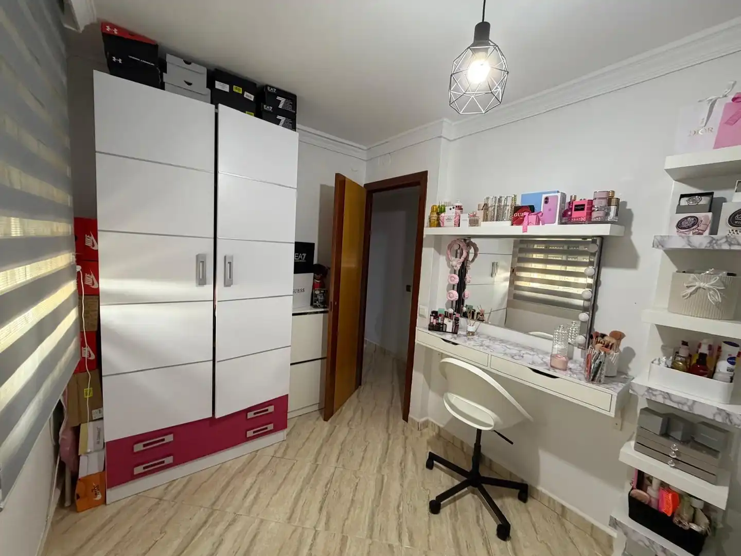 Bedroom of Flat for sale in Málaga  with Air Conditioner and Terrace