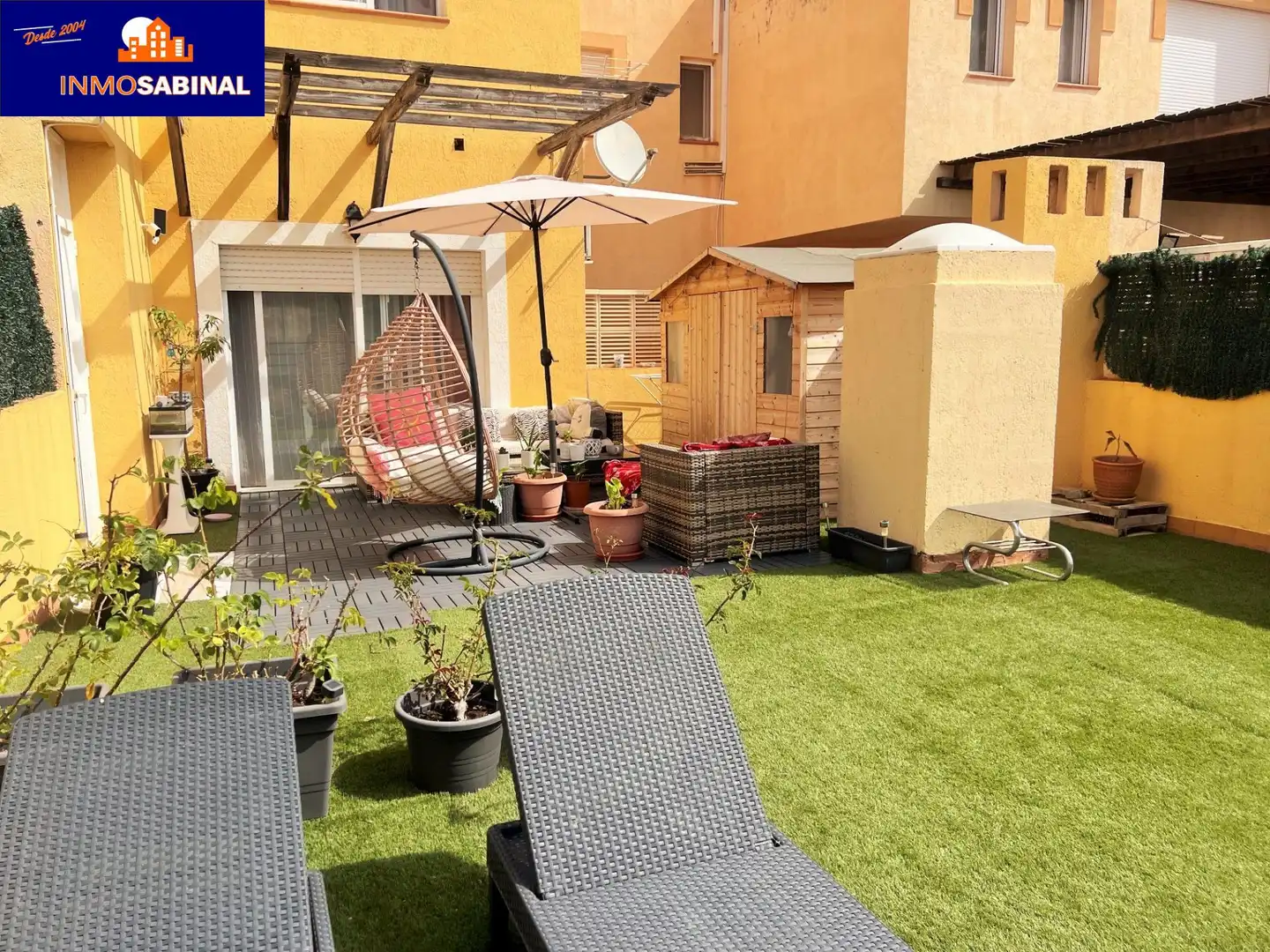 Terraza de Casa adosada en venta en Vícar con Aire acondicionado, Calefacción y Terraza