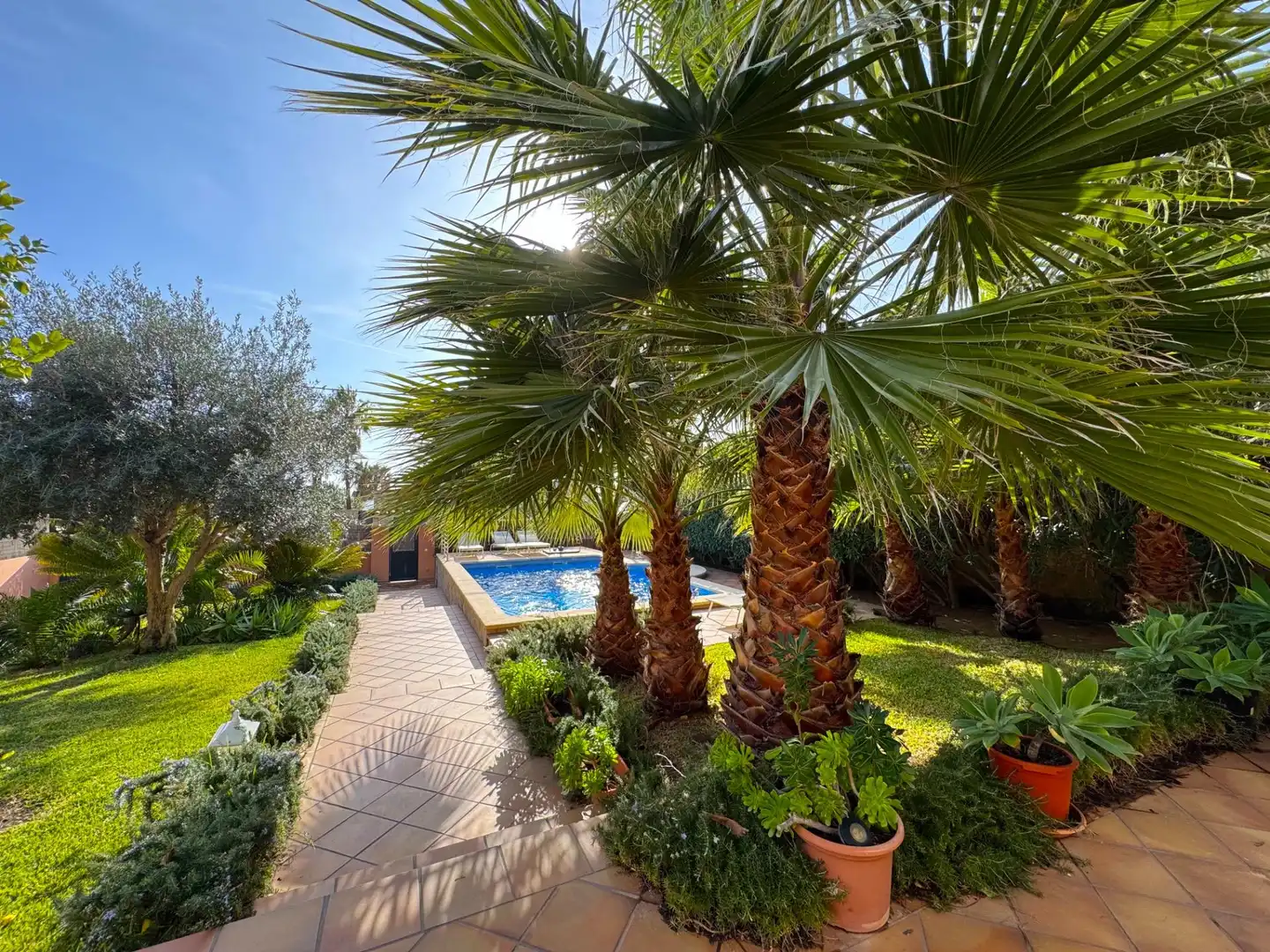 Piscina de Casa o chalet de alquiler en Llucmajor con Aire acondicionado, Calefacción y Jardín privado