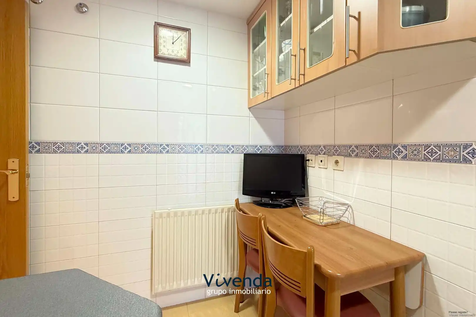 Kitchen of Flat for sale in Madrid  with Air Conditioner, Heating and Storage room