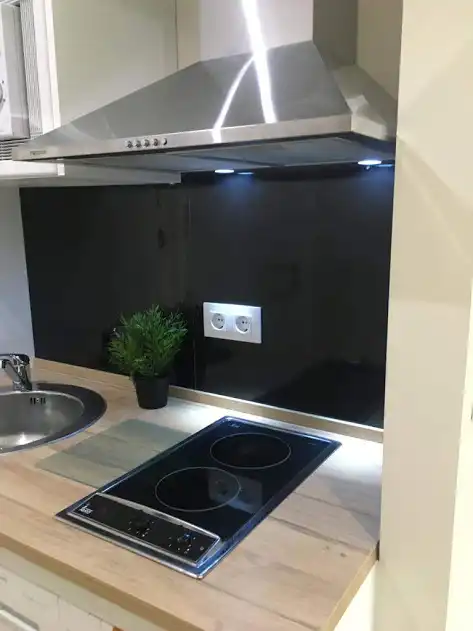 Kitchen of Study for rent in Linares  with Air Conditioner, Heating and Furnished