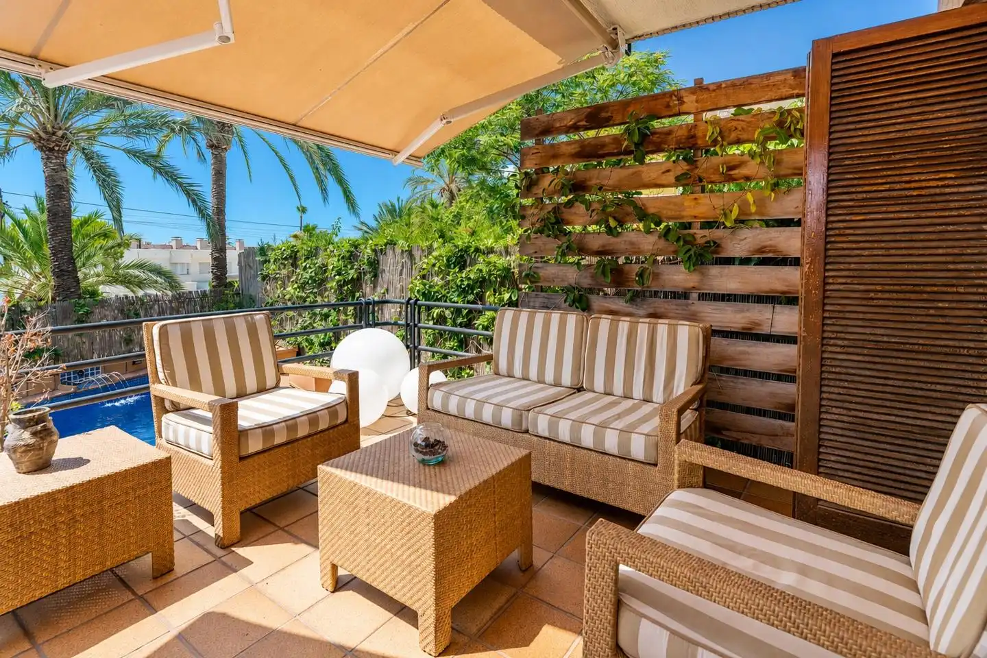 Terrassa de Casa o xalet en venda en Santa Pola amb Aire condicionat, Jardí privat i Terrassa
