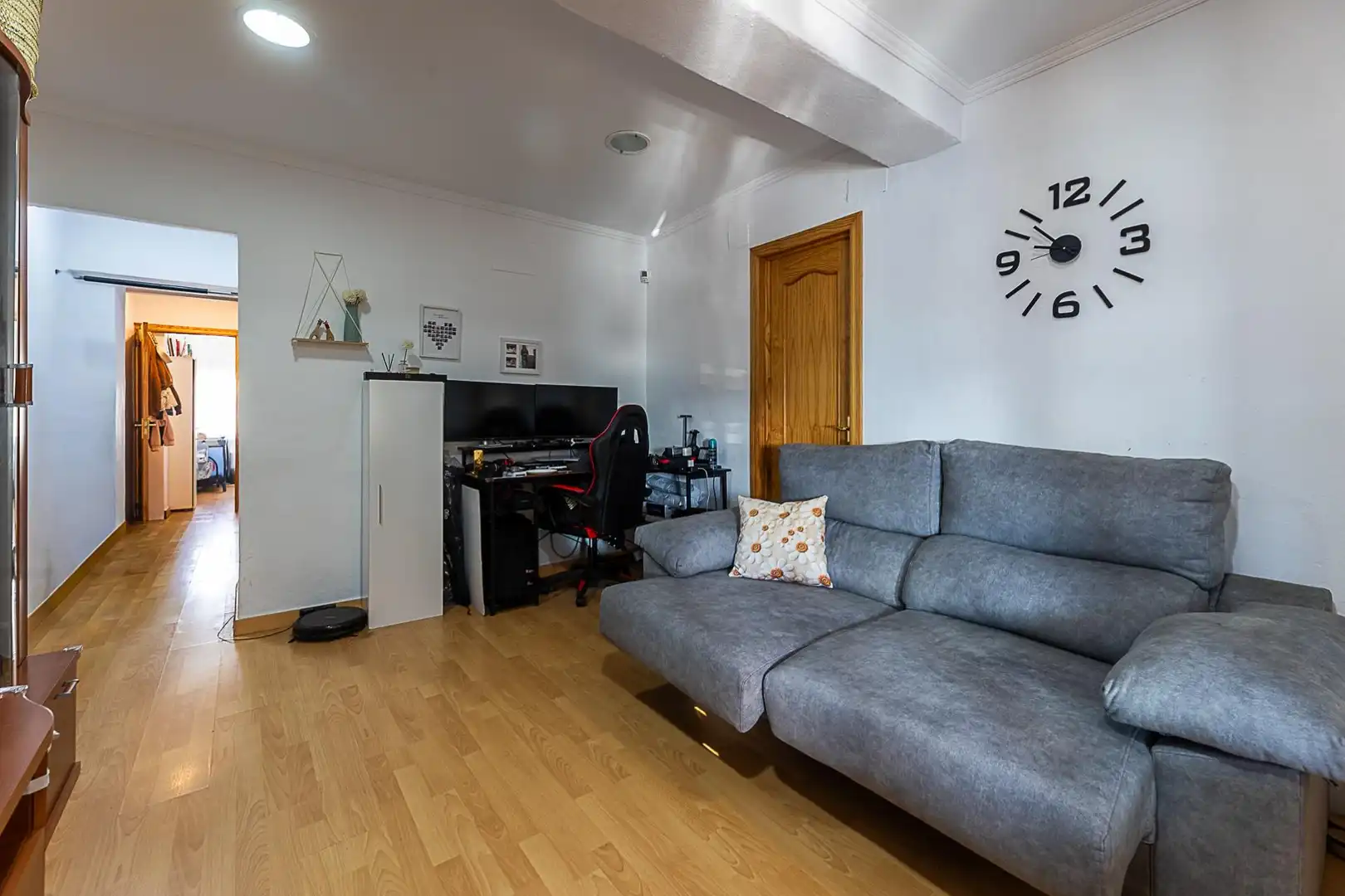 Sala de estar de Ático en venta en  Palma de Mallorca con Aire acondicionado, Parquet y Horno