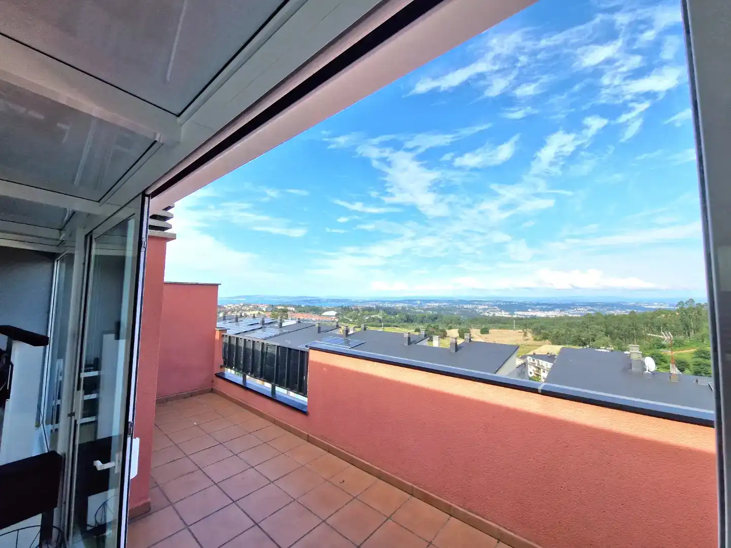 Terrassa de Casa o xalet en venda en A Coruña Capital  amb Balcó