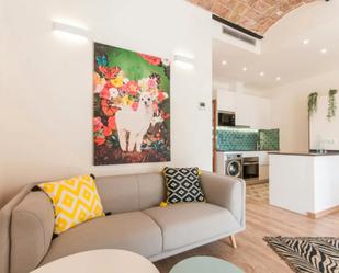 Living room of Flat to rent in  Barcelona Capital  with Air Conditioner, Heating and Washing machine