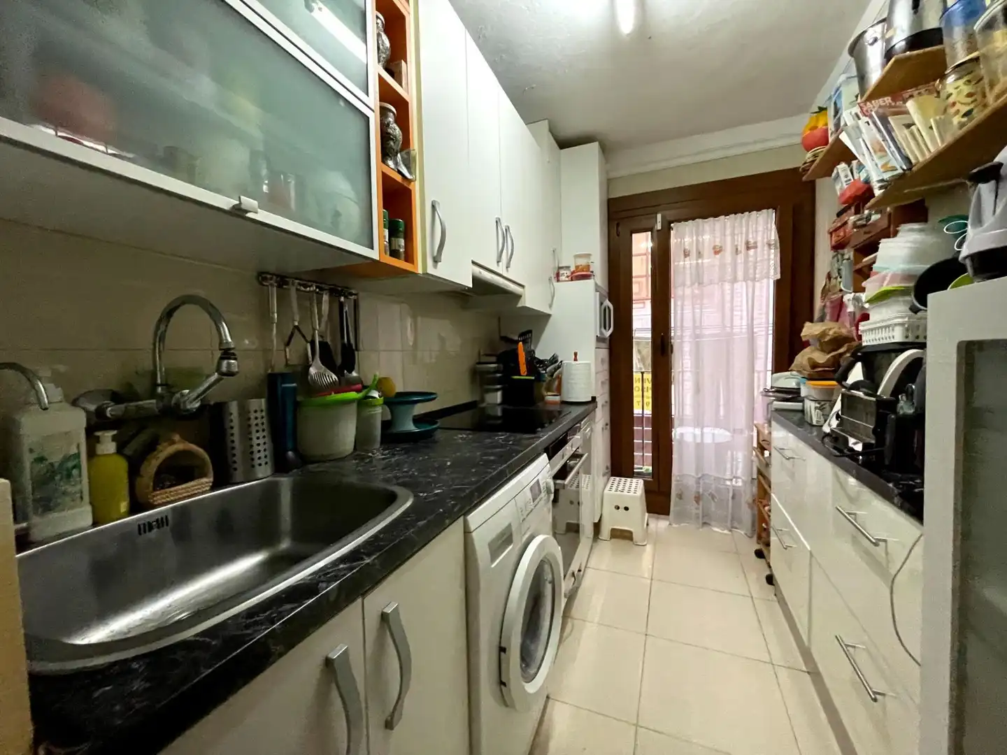 Cocina de Dúplex en venta en Borja con Aire acondicionado