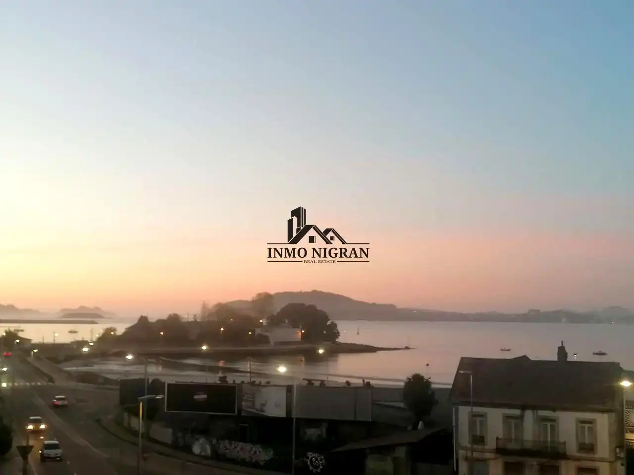 Vista exterior de Piso en venta en Baiona con Calefacción, Trastero y Amueblado