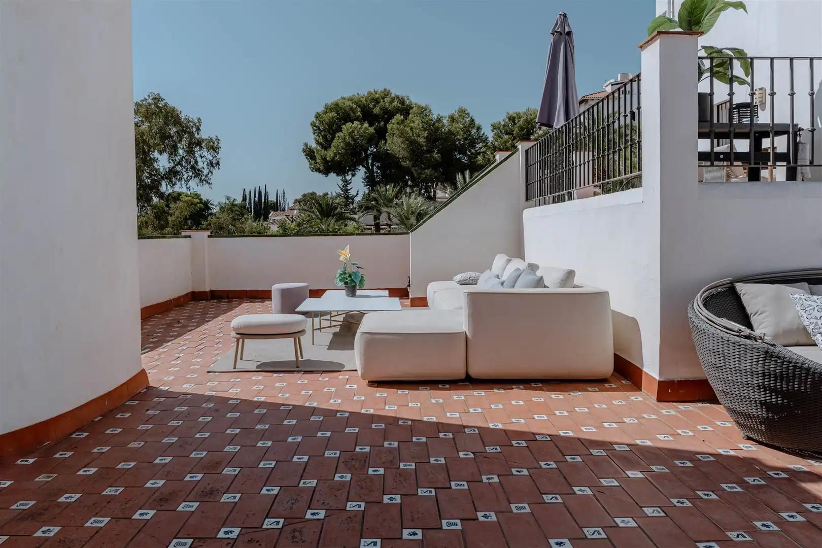 Terrassa de Apartament en venda en Estepona