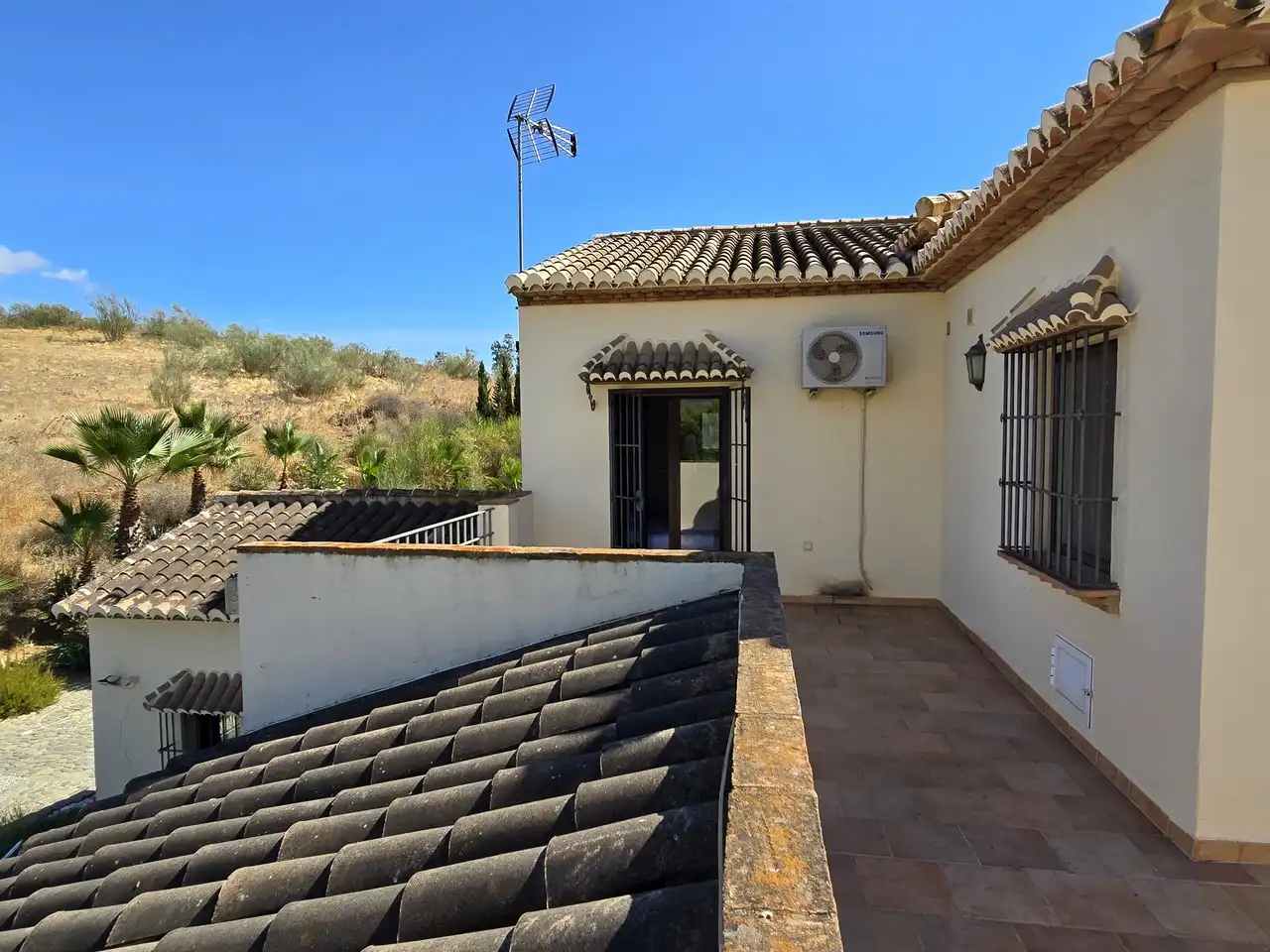 Terrace of Houses for sale in Viñuela  with Air Conditioner, Terrace and Swimming Pool