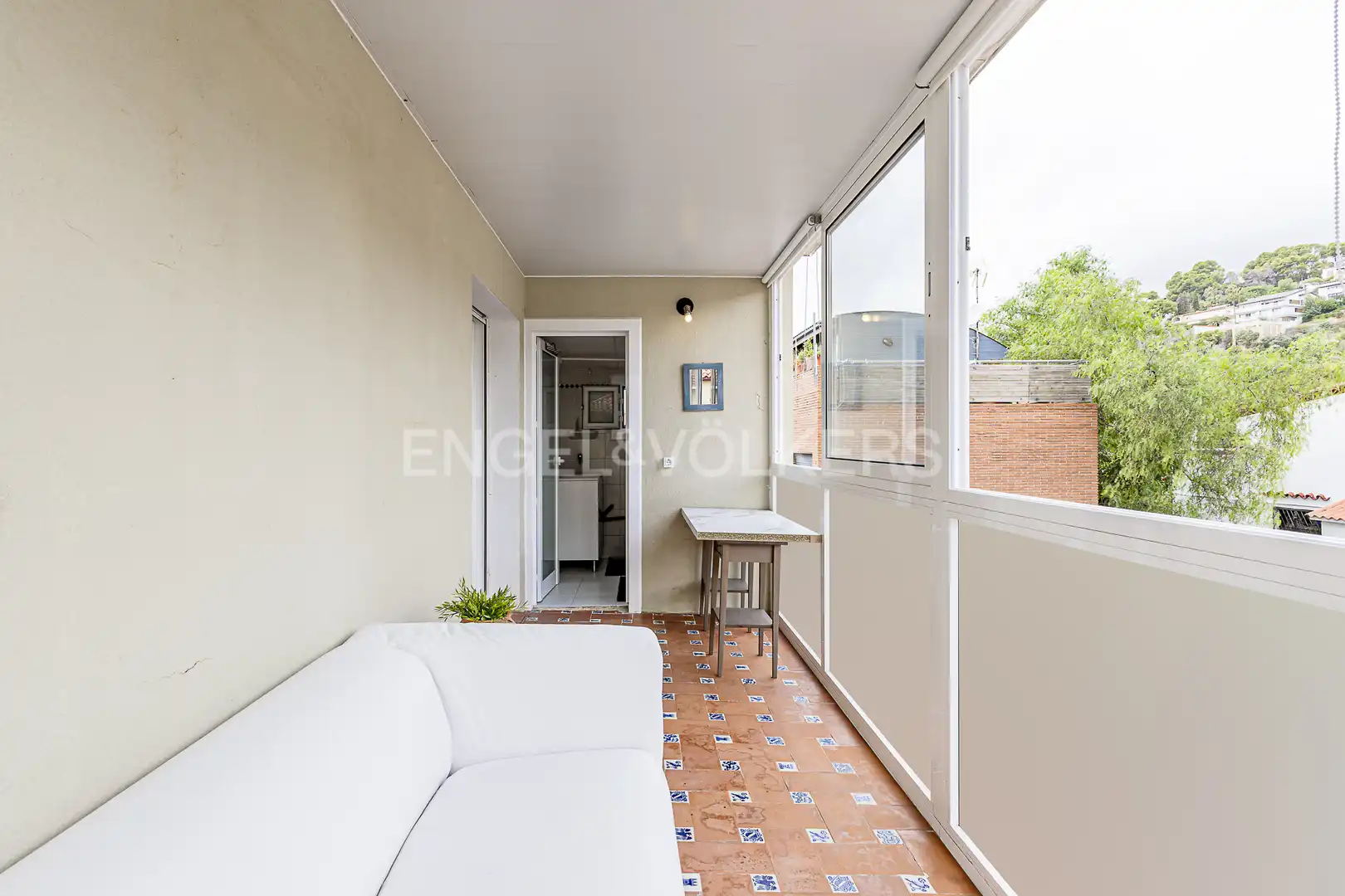 Balcony of Flat for rent in Castelldefels  with Air Conditioner, Heating and Private garden